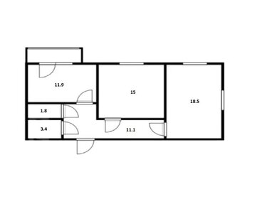 55,2 м², 2-комнатная квартира 9 872 150 ₽ - изображение 17