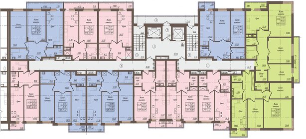 Квартира 71,5 м², 2-комнатная - изображение 3