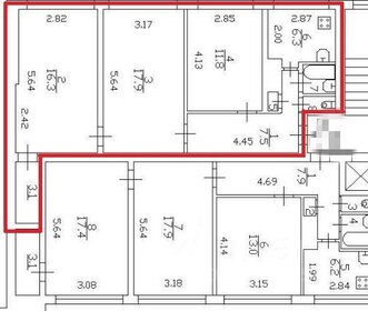 Квартира 63 м², 3-комнатная - изображение 4