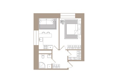 37,9 м², 1-комнатные апартаменты 5 348 000 ₽ - изображение 10