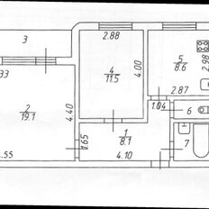 Квартира 51 м², 2-комнатная - изображение 3