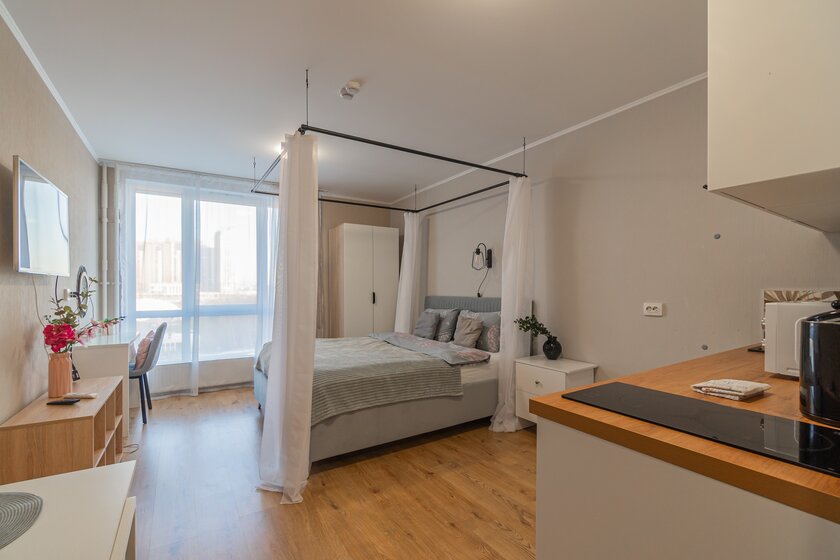 25 м², апартаменты-студия 1 600 ₽ в сутки - изображение 86