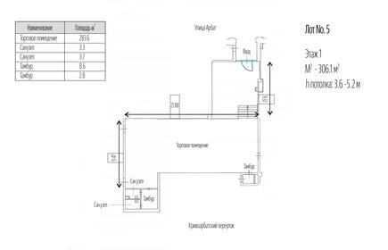 306,1 м², помещение свободного назначения - изображение 4