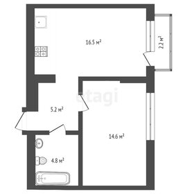 Квартира 43,3 м², 1-комнатная - изображение 2