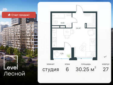 27,9 м², квартира-студия 8 173 127 ₽ - изображение 33