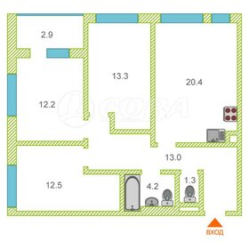 Квартира 76,7 м², 3-комнатная - изображение 5