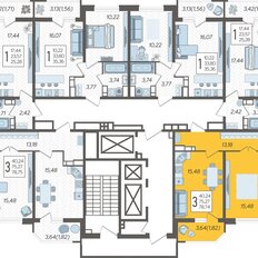 Квартира 78,7 м², 3-комнатная - изображение 2