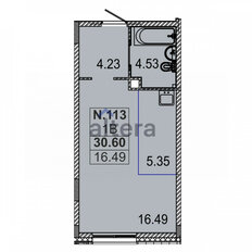 Квартира 32,6 м², студия - изображение 1