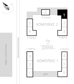 Квартира 37 м², 1-комнатная - изображение 2