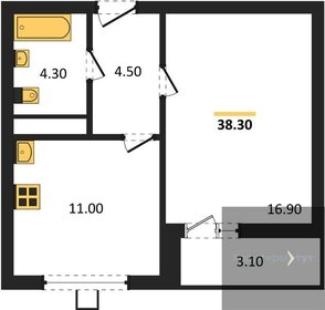 16,9 м², квартира-студия 2 000 000 ₽ - изображение 101