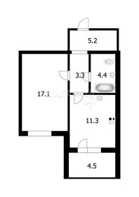 Квартира 41,2 м², 1-комнатная - изображение 1