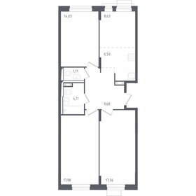 Квартира 80,2 м², 3-комнатная - изображение 1