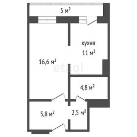 38,5 м², 1-комнатная квартира 6 212 745 ₽ - изображение 116