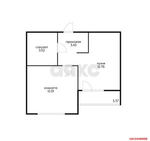 35 м², 1-комнатная квартира 4 550 000 ₽ - изображение 63