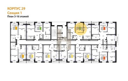 Квартира 55,2 м², 3-комнатная - изображение 2