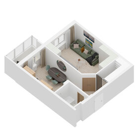 54,6 м², 1-комнатная квартира 7 091 500 ₽ - изображение 3