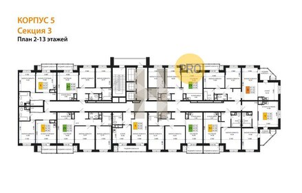 Квартира 56 м², 2-комнатная - изображение 2