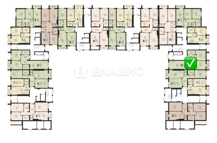 Квартира 77,5 м², 2-комнатная - изображение 1