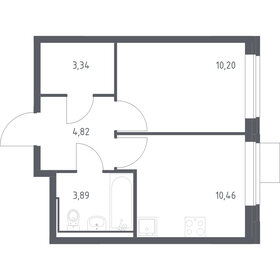 32,6 м², 2-комнатная квартира 9 000 000 ₽ - изображение 1