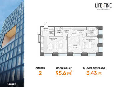 98 м², 2-комнатные апартаменты 86 000 000 ₽ - изображение 115