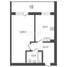 40,5 м², 1-комнатная квартира 4 165 000 ₽ - изображение 118