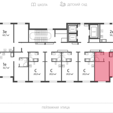 Квартира 32,2 м², 1-комнатная - изображение 2