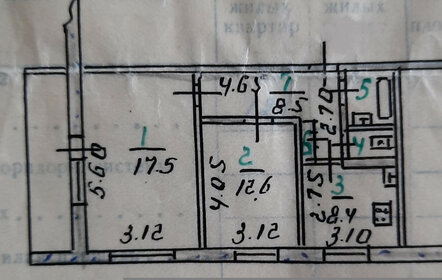 54 м², 2-комнатная квартира 1 150 000 ₽ - изображение 30