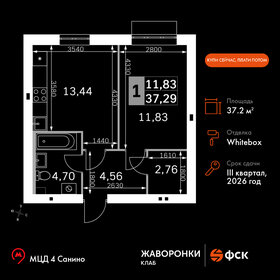 Купить 4-комнатную квартиру рядом с рекой у метро Канавинская в Нижнем Новгороде - изображение 1