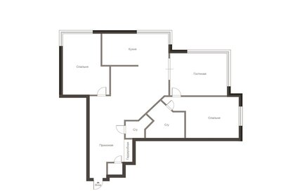 Квартира 126 м², 3-комнатная - изображение 2