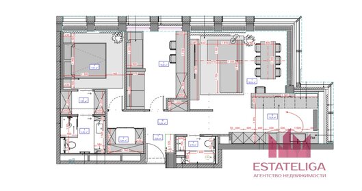 Квартира 85 м², 3-комнатная - изображение 1