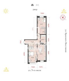 54,7 м², 2-комнатная квартира 16 400 000 ₽ - изображение 109