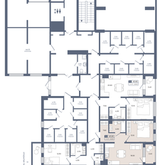 Квартира 43,2 м², 1-комнатная - изображение 3