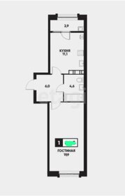 Квартира 35 м², 1-комнатная - изображение 1