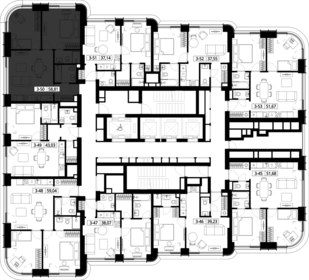 Квартира 58,8 м², 2-комнатная - изображение 2