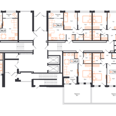 Квартира 65,2 м², 1-комнатная - изображение 2