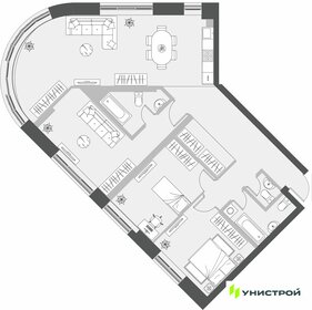 Квартира 113,2 м², 3-комнатная - изображение 1