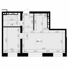 Квартира 48,1 м², 2-комнатная - изображение 1