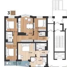 Квартира 70,2 м², 3-комнатная - изображение 4