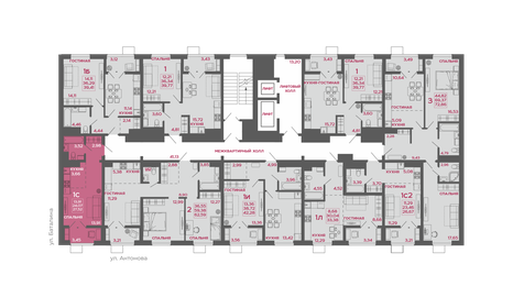 Квартира 27,5 м², студия - изображение 2