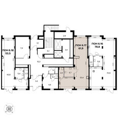 61,9 м², офис - изображение 1