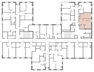 Квартира 38,6 м², 1-комнатные - изображение 2