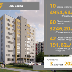 Квартира 54,5 м², 2-комнатная - изображение 3