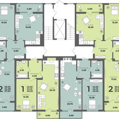 Квартира 44,1 м², 1-комнатная - изображение 2