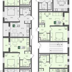 Квартира 66,5 м², 2-комнатная - изображение 3