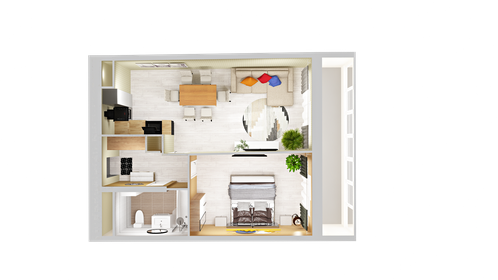 Квартира 52,3 м², 2-комнатная - изображение 2