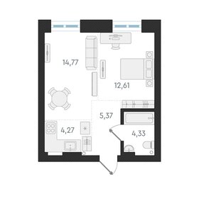 43,7 м², 2-комнатная квартира 8 000 000 ₽ - изображение 72