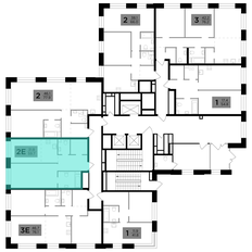 Квартира 62,4 м², 1-комнатная - изображение 2