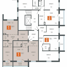 Квартира 59,1 м², 2-комнатная - изображение 2