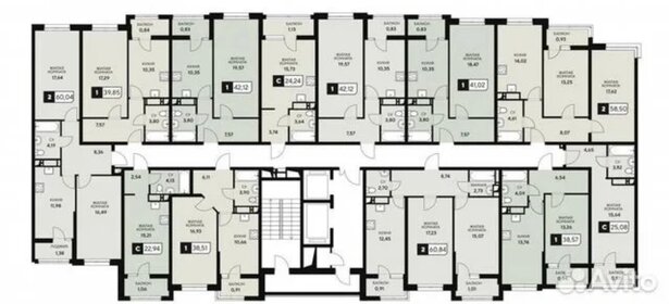 Квартира 39 м², 1-комнатная - изображение 2