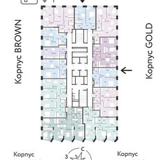 Квартира 61,1 м², 3-комнатная - изображение 2